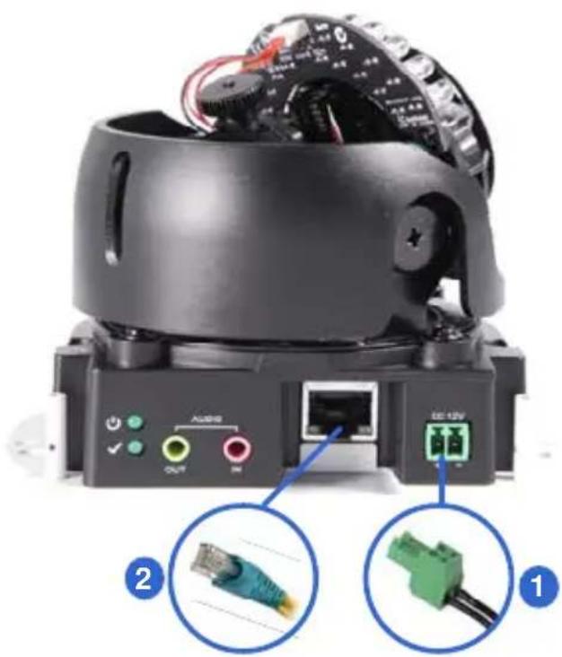 Geovision GV-VD3430 - Connecting the Camera - 1