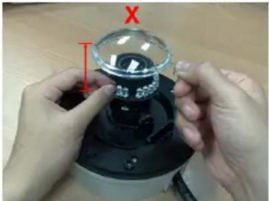 Geovision GV-MDR3400 - Using Focus Adjustment Cap - 2