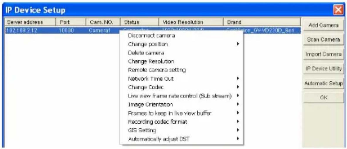 Geovision GV-MDR3400 - Customizing IP Camera Settings on GV-System - 1