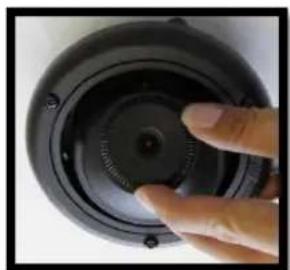 Arecont Vision MegaBall AV1145 - Adjusting the Focus, Iris and Field of View: - 3