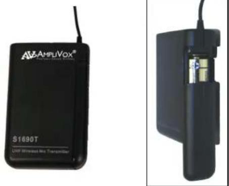 AmpliVox S805A - OPTIONAL—Wireless Transmitter for Model SW805A - 4