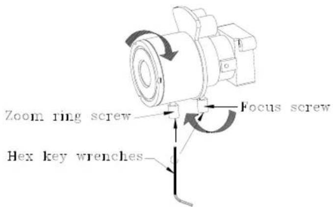 American Dynamics VideoEdge ADCIPE3312 - ADJUSTING THE CAMERA ZOOM AND FOCUS - 2