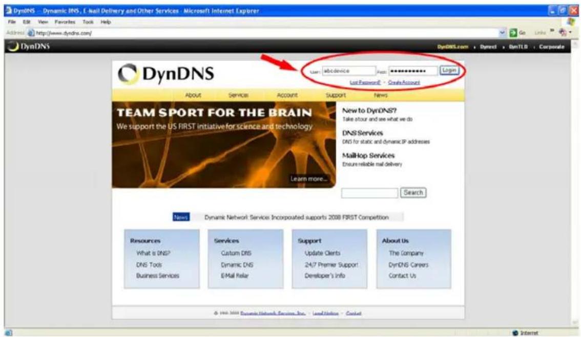 American Dynamics VideoEdge ADCIPE3312 - Set up the DDNS - 1