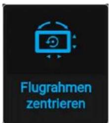Flugrahmen zentrieren
