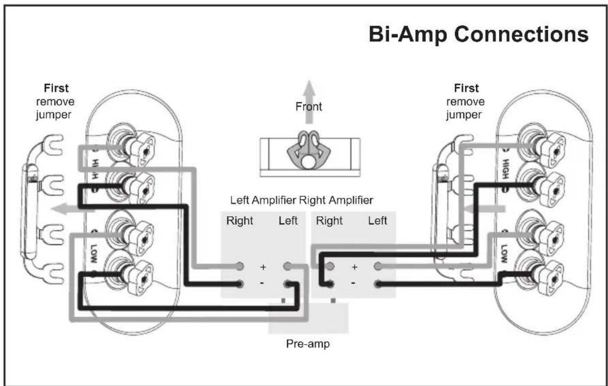 PSB Synchrony One B - Bi-Wiring or Bi-Amping Options - 2