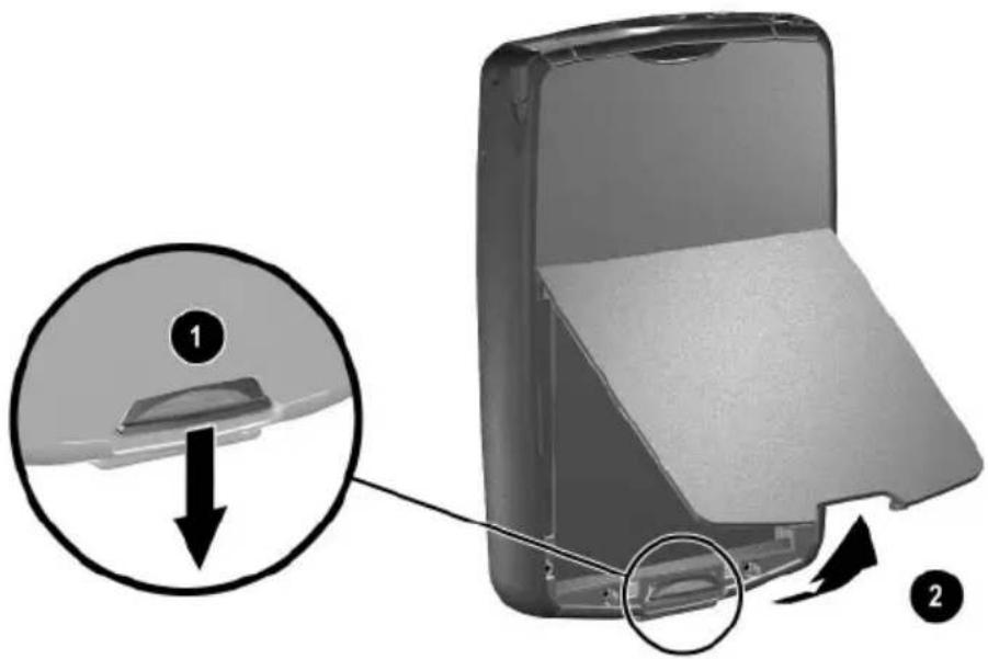 HP iPAQ hx2790c - Installing the Battery - 1