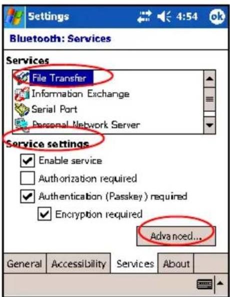 HP iPAQ hx2790c - Setting a Shared Folder - 1