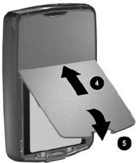 HP iPAQ hx2790c - Installing the Battery - 3