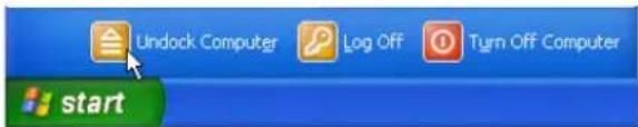 Undock Computer Log Off Turn Off Computer start