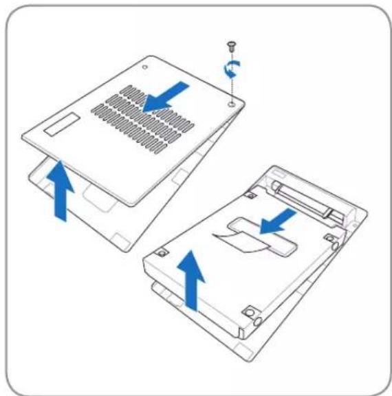 ASUS Lamborghini VX2 - Hard Disk Drive Compartment - 1