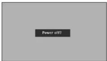 PHILIPS ProScreen PXG30 - Turning Off the Projector - 3