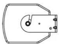 BOSE RoomMatch RMU105 - Loudspeaker and U-Bracket Dimensions - 12