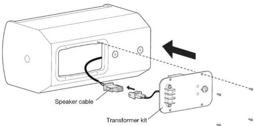 Speaker cable Transformer kit