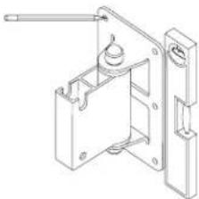 BOSE RoomMatch RMU105 - To mount the RMU loudspeakers using the bracket: - 2