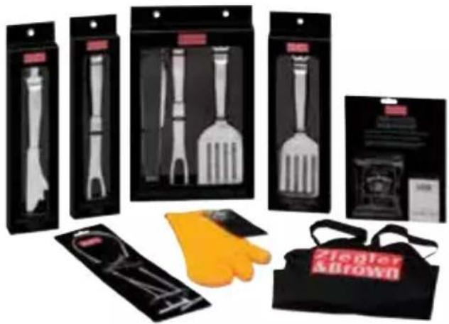 Ziegler & Brown Triple Grill - Ziegler & Brown Barbeque Accessories - 1