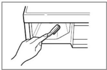 LG WD-T1212MRD - ■ The drawer recess - 1