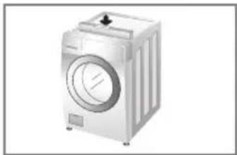 LG WD-T1212MRD - ■ Level adjustment - 1