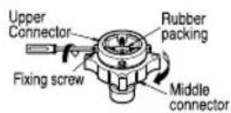 LG WD-T1212MRD - ■ Normal Tap without thread & one touch type inlet hose - 1