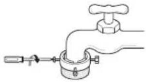 LG FM1007N3W - Connecting Screw-Type Hose to Tap Without Thread - 3