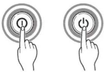 LG FM1007N3W - Turn on the washing machine. - 1