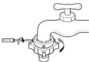 LG WT17WSBP - Connecting One Touch Type Hose to Tap Without Thread - 3