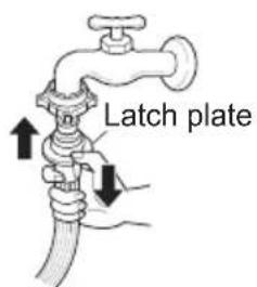 LG WT17WSBP - Connecting One Touch Type Hose to Tap Without Thread - 4