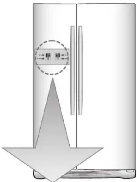 LG GW-L227HNYZ - Adjusting the temperature and functions - 1