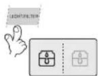 LG GS3159PVEV1 - This button locks the other buttons - 2