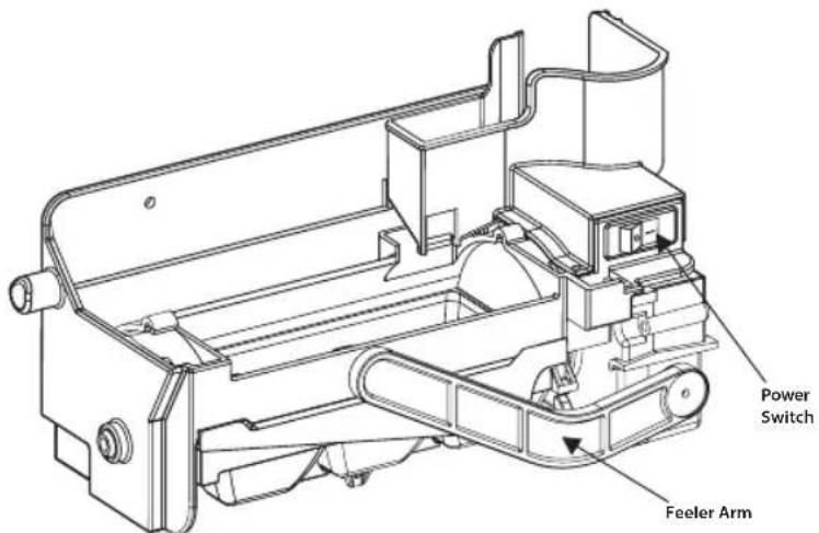 LG GS3159PVEV1 - Door mounted automatic icemaker (on some model) - 7