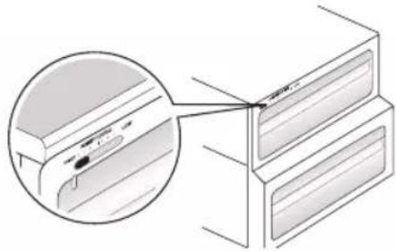 LG GS3159PVEV1 - Humidity control in the vegetable compartment (Applicable to some models only) - 3