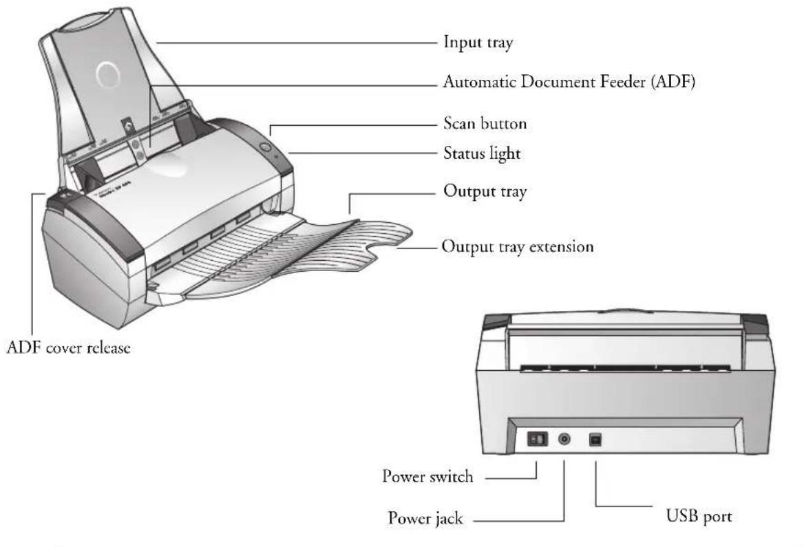 Visioneer Strobe XP 450 - THE VISIONEER STROBE XP 450 SCANNER - 1