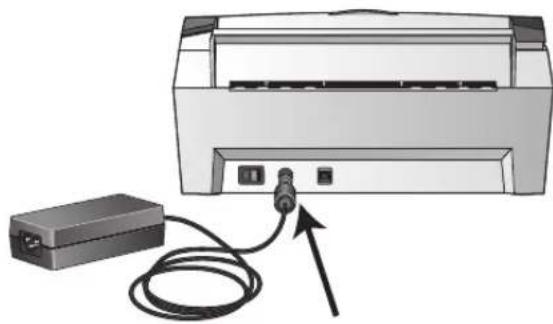 Visioneer Strobe XP 450 - To connect your Visioner Strobe XP 450 scanner: - 1