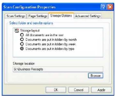 Visioneer Strobe XP 450 - TO TRANSFER DOCUMENTS TO A SERVER OR MAPPED DRIVE - 2