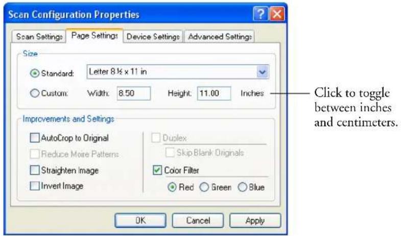 Visioneer Strobe XP 450 - To create a new configuration: - 2