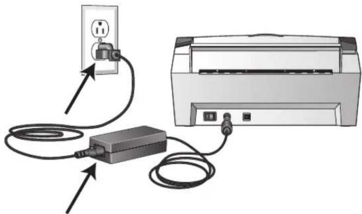 Visioneer Strobe XP 450 - To connect your Visioner Strobe XP 450 scanner: - 2