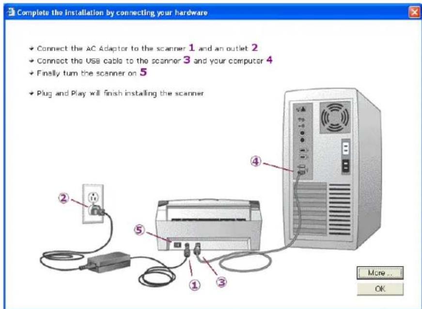 Visioneer Strobe XP 450 - Click Next. - 3