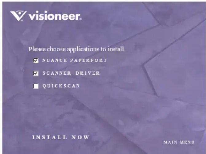 Visioneer Strobe XP 450 - To install the software: - 3