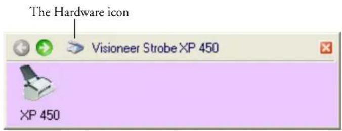 Visioneer Strobe XP 450 - CHECKING THE HARDWARE AND SETTING THE LAMP POWER SAVE MODE - 2
