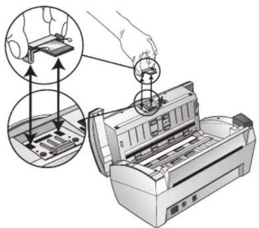 Visioneer Strobe XP 450 - To replace the ADF Pad assembly: - 2