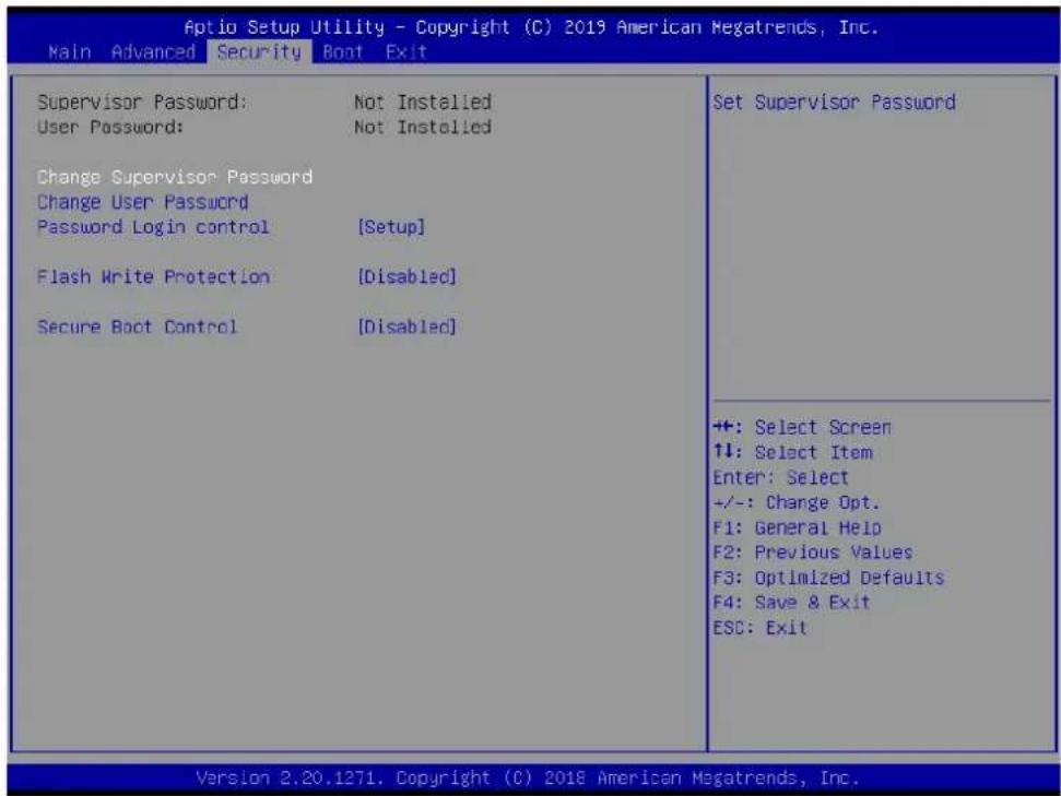 Shuttle XPC slim DS10U - Security - 1