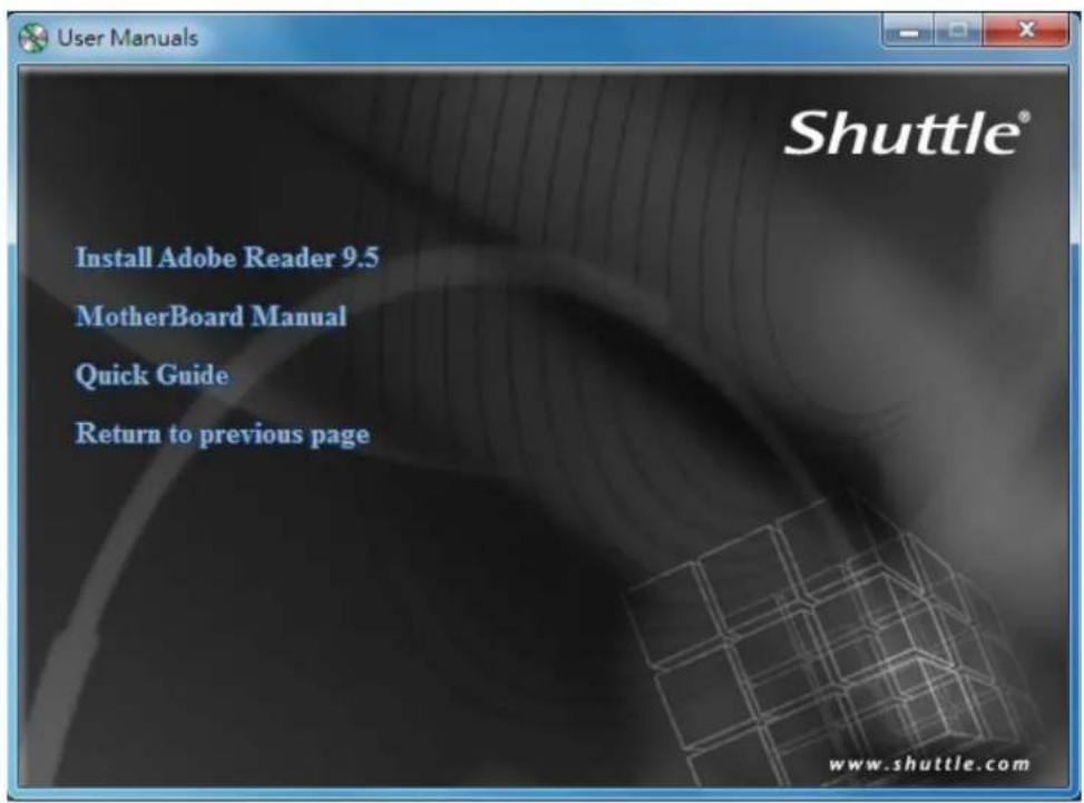 Shuttle XPC slim DS10U - ■ User Manuals - 1