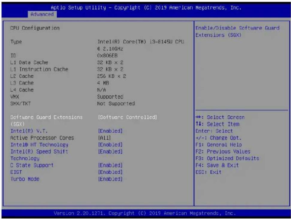 Shuttle XPC slim DS10U - ▶ CPU Configuration - 1