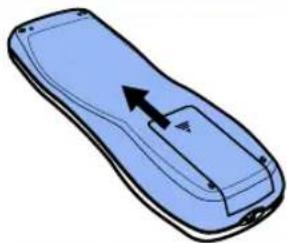 Proview HV147 - Installing the batteries in your remote control - 3