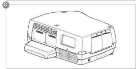 Barco F35 - Attaching the ceiling cover - 3