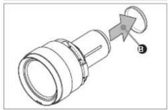 Barco F35 - Replacing a lens - 2