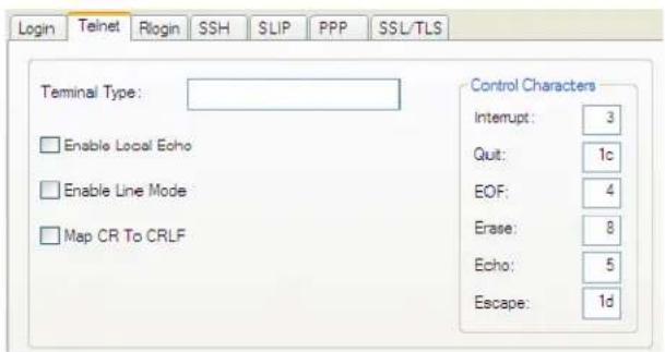 Perle IOLAN STS4P - Telnet Settings - 1