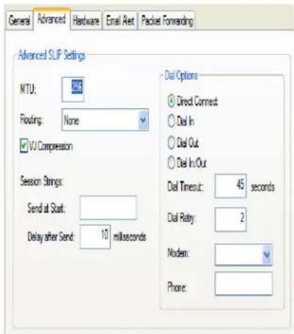 Perle IOLAN STS4P - Advanced Tab Field Descriptions - 1