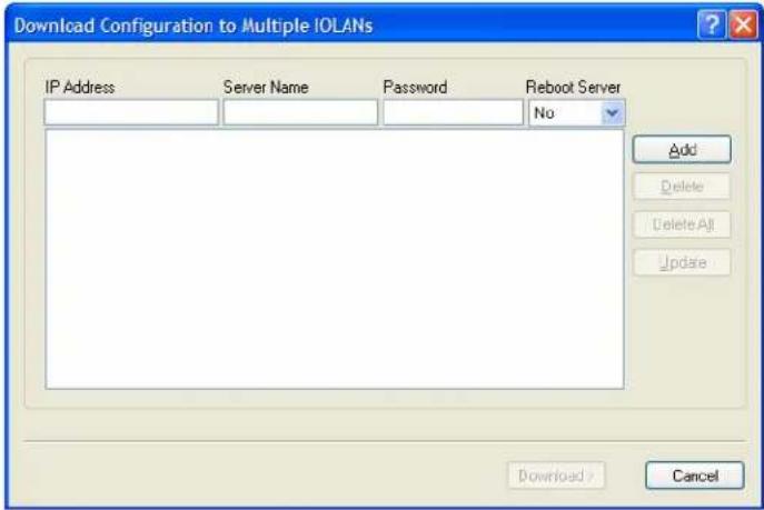 Perle IOLAN SDS4 - Downloading Configuration Files to Multiple IOLANs - 1