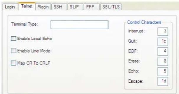 Perle IOLAN SDS4 - Telnet Settings - 1