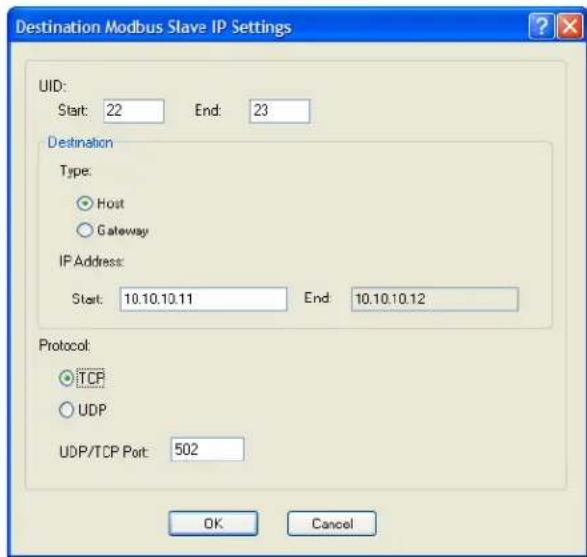 Perle IOLAN SDS1 - Modbus Master Settings - 2